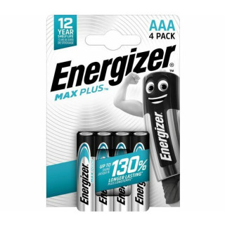 4 Piles LR03 Alcalines AAA MN2400 Max Plus ENERGIZER