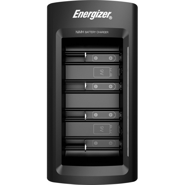 CHARGEUR PILES 4x AAA/AA 4x C/D 2x 9V ENERGIZER