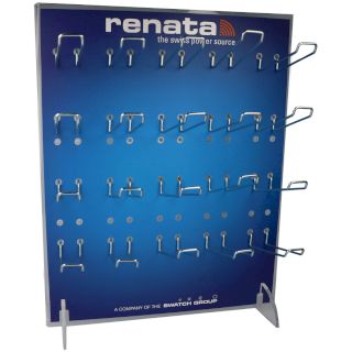 Présentoir piles montres pour comptoir (avec 18 éléments) RENATA