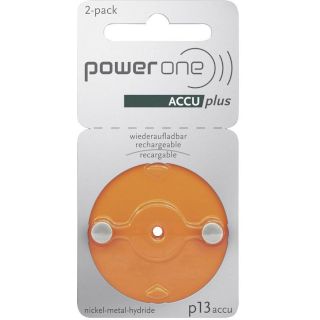 PILES 13 AUDITIVES RECHARGEABLES 1.2V 31mAh BL2 POWERONE