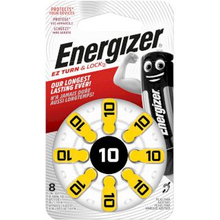 PILES 10 AUDITIVES 1.45V 92mAh BL8 ENERGIZER