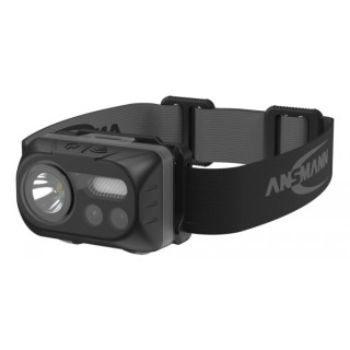 Lampe frontale avec capteur de mouvement 5W LED et LED COB, 230 lumen ANSMANN