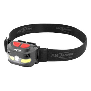 Lampe frontale rechargeable avec capteur de mouvement 4W COB + 5W LED ANSMANN