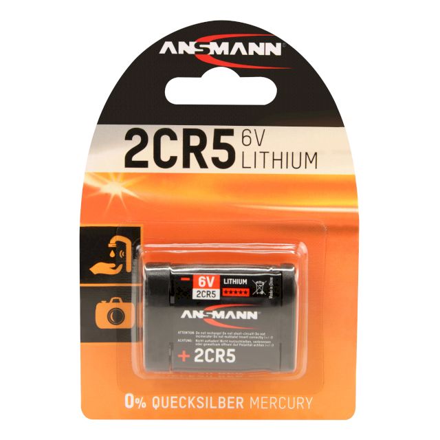 Batterie lithium 2CR5 6V ANSMANN