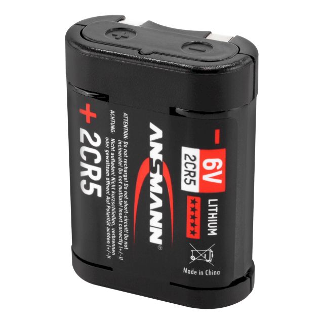 Batterie lithium 2CR5 6V ANSMANN