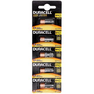 Piles MN21-23 alcalines 23A 12V BL5 DURACELL