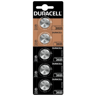 5 Piles Bouton DL2025 CR2025 Lithium 3V 150mAh Duracell