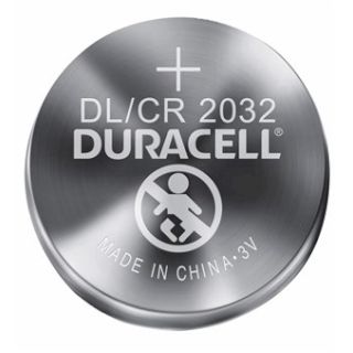 200 Piles Bouton CR2032 DL2032 Lithium 3V 240mAh Duracell