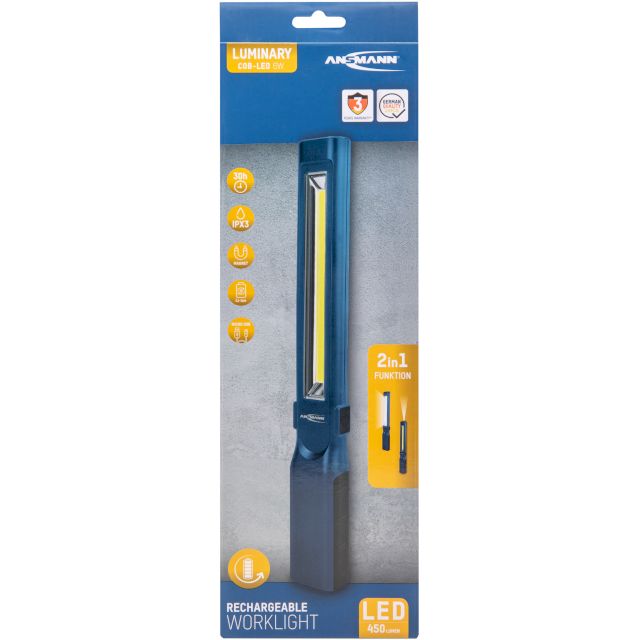Lampe d'inspection rechargeable WL450R slim ANSMANN