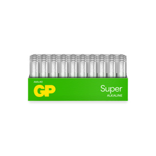 Piles LR03 super alcalines AAA 1.5V boite de 40 GP