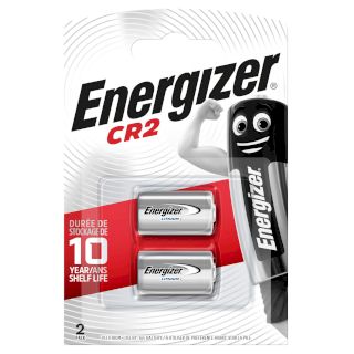 2 Piles CR2 Photo Lithium 3V 800mAh Energizer