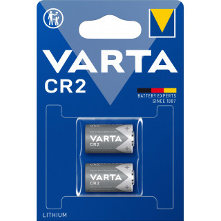 2 Piles CR2 Photo Lithium 3V 920mAh Varta