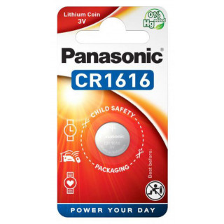 Pile Bouton CR1616 Lithium 3V 55mAh Panasonic