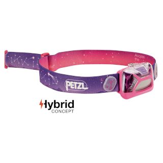Lampe Frontale Petzl TIKKID Rose pour Enfant 20 Lumens