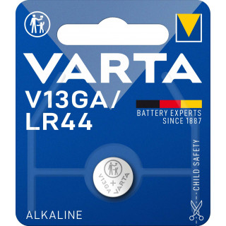 PILE V13GA ALCALINE LR44 1.5V 125mah BL1 VARTA