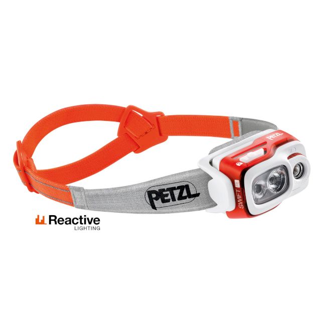 Lampe Frontale Petzl SWIFT RL Orange 900 Lumens