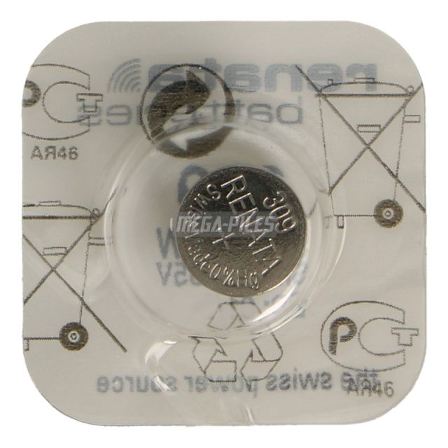 PILE SR754SW OXYDE ARGENT 309.SP 1.55V 80mAh RENATA