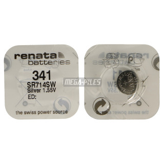 PILE SR714SW OXYDE ARGENT 341.SP 1.55V 15mAh RENATA