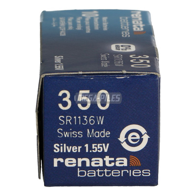 PILE SR1136W 350.SP OXYDE ARGENT 1.55V 105mAh RENATA