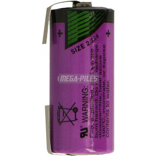 PILE SL-761/T ER-2/3AA lithium avec C-tags 3.6V 1500mAh ER14335 TADIRAN