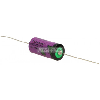 PILE SL-761/P ER-2/3AA lithium avec fils à souder 3.6V 1500mAh ER14335 TADIRAN