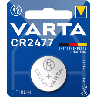 Pile Bouton CR2477 Lithium 3V 850mAh Varta