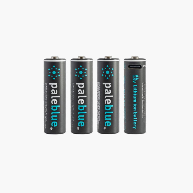 4 Piles Rechargeables USB-C AA 1.5V 1700mAh PALE BLUE