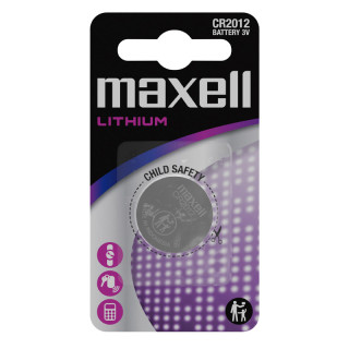 Pile Bouton CR2012 Lithium 3V 50mAh Maxell