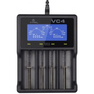 Chargeur de batteries Li-ion et NiMH XTAR VC4