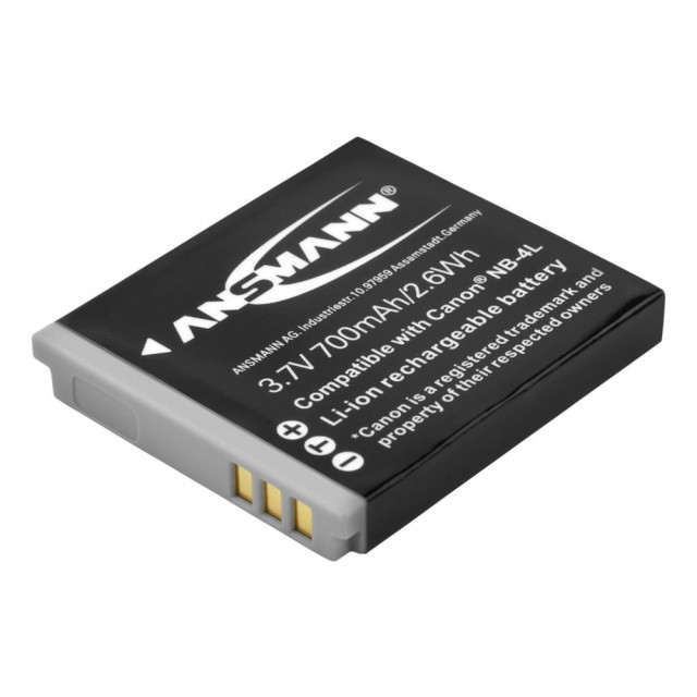 Batterie compatible Canon NB 4L ANSMANN