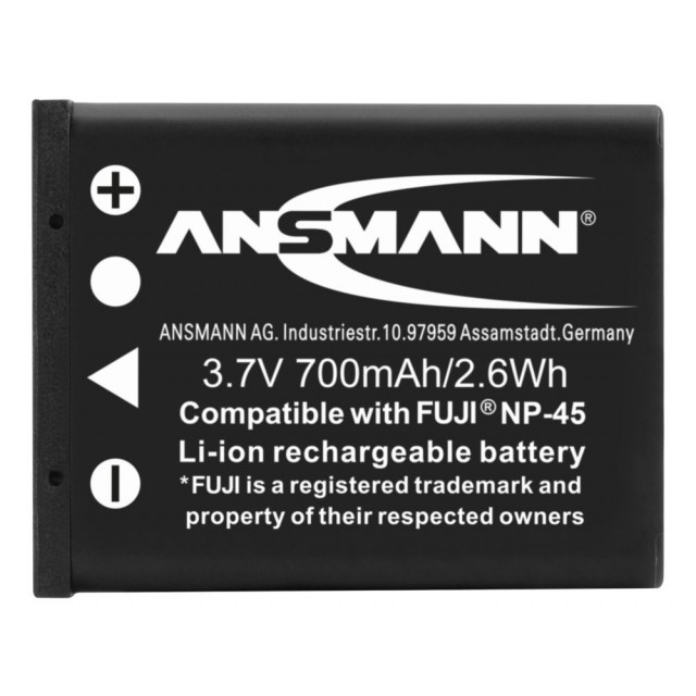 Batterie compatible Fujifilm NP-45 ANSMANN