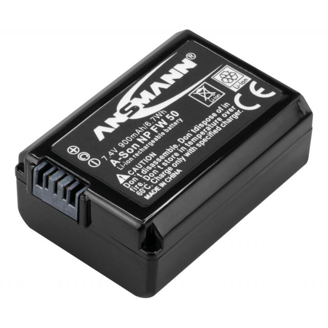 Batterie compatible Sony NP-FW 50 ANSMANN