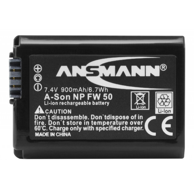Batterie compatible Sony NP-FW 50 ANSMANN