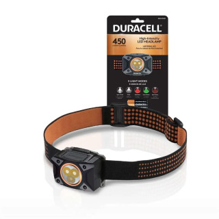 Lampe frontale 450 lumen DH450SE 3xAAA incl. DURACELL