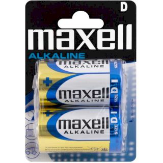 2 Piles LR20 D Alcaline 1.5V Maxell