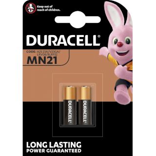 Piles MN21-23 alcalines 23A 12V DURACELL
