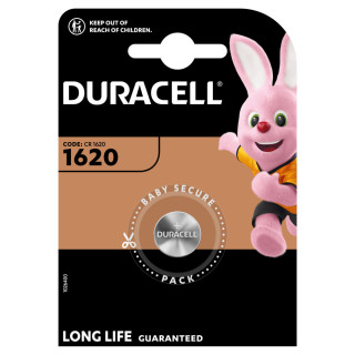 Pile Bouton CR1620 DL1620 Lithium 3V 61mAh Duracell
