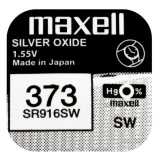 PILE SR916SW OXYDE ARGENT 373 1.55V 26.5mAh MAXELL