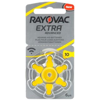 PILES 10 AUDITIVES EXTRA 1.4V 105mAh RAYOVAC