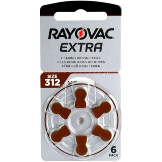 PILES 312 AUDITIVES EXTRA 1.4V 180mAh RAYOVAC