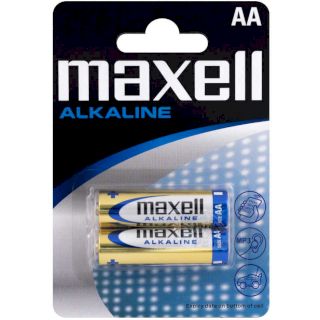 2 Piles LR6 AA Alcaline 1.5V Maxell