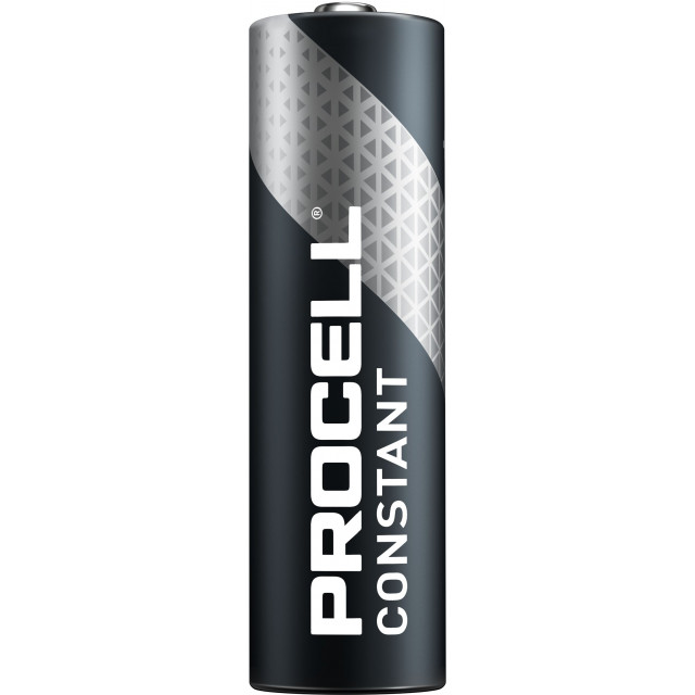 10 Piles Alcalines AA LR6 Constant 1.5V 3125mAh Duracell Procell