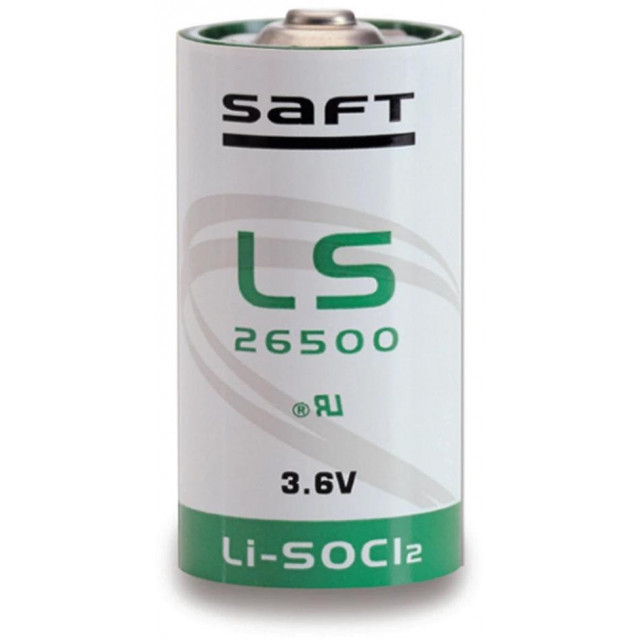 PILE LS26500 LITHIUM 3.6V 7700mAh C SAFT