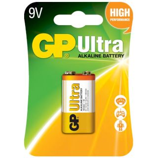 Pile 6LR61 Ultra Alcaline 9V GP