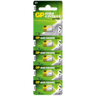 PILES GP11A 6V 1/3LR03 SUPER ALCALINES 38mAh x5