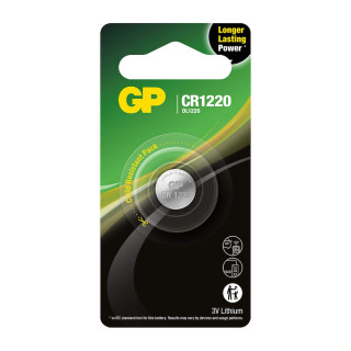 Pile Bouton CR1220 Lithium 3V 36mAh GP