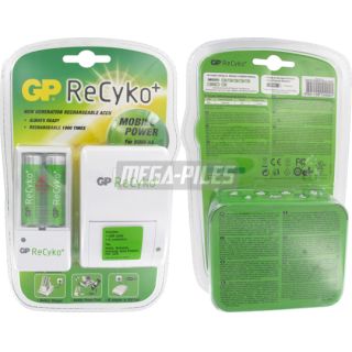 Chargeur USB 5H Avec 2 Piles AA Rechargeable GP ReCyko