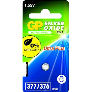PILE SR66 OXYDE ARGENT 377 1.55V 25mAh BL1 GP