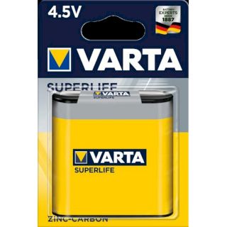 Pile Plate 3R12 Zinc Superlife 4.5V Varta