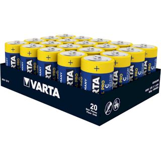PILES LR14 INDUSTRIAL C ALCALINES (20-shrink) VARTA